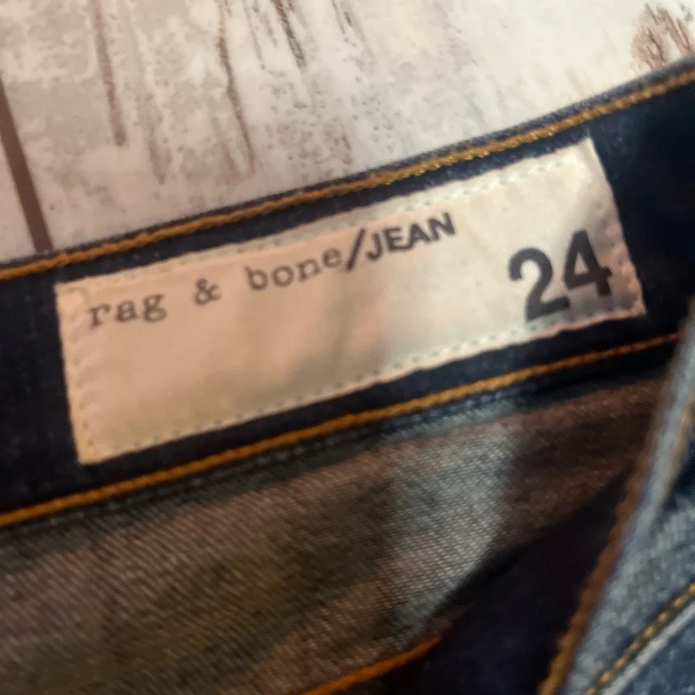 Rag & Bone Zipper Capri Skinny Jeans Distressed Ankle Zip Size 24 NWOT - Picture 7 of 16